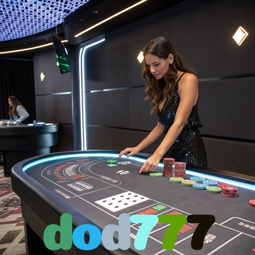 Cassino com Crupiês Profissionais no dod777